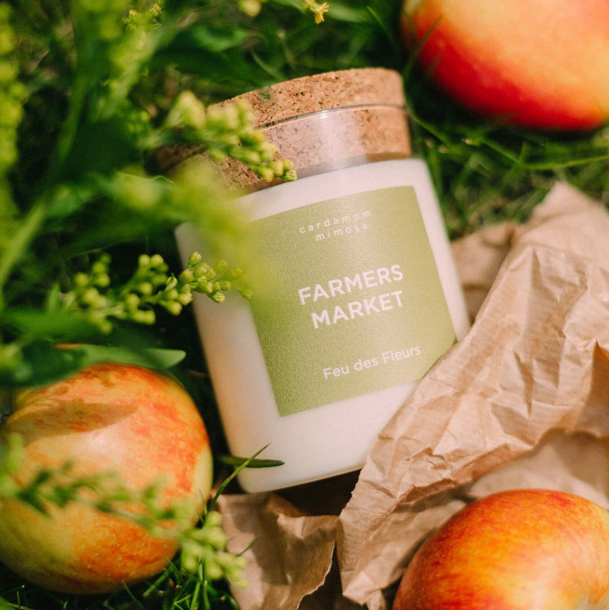 Mini Bougie Parfumée Farmers Market 50 g - Feu des Fleurs
