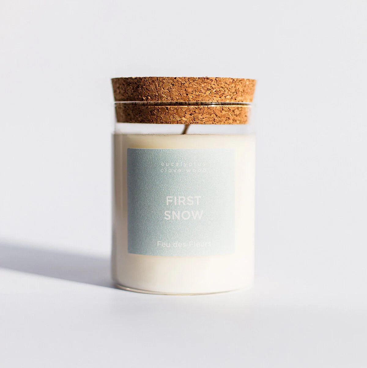 Bougie Parfumée First Snow 160 g - Feu des Fleurs