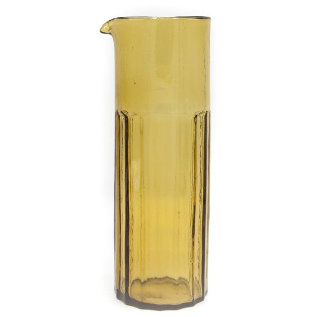 Carafe Vert Olive en Verre Recyclé La Maison Naïve