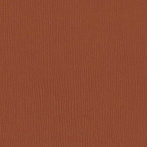 Crêpe de viscose La Maison Naïve de coloris marron orangé Cannelle
