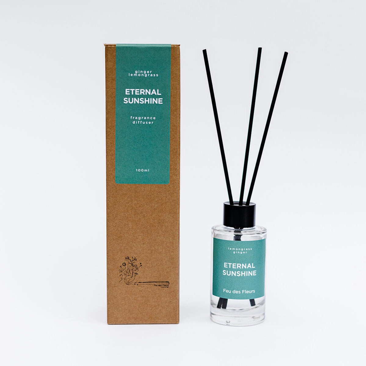 Diffuseur de Parfum Eternal Sunshine 100 ml - Feu des Fleurs