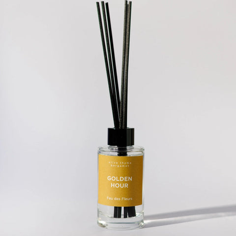 Diffuseur de Parfum Golden Hour 100 ml - Feu des Fleurs
