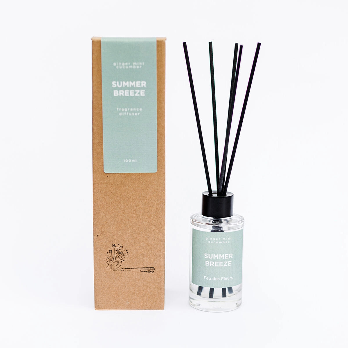 Diffuseur de Parfum Summer Breeze 100 ml - Feu des Fleurs