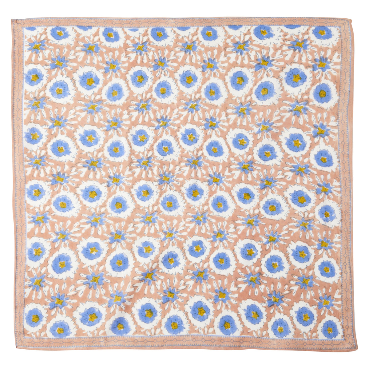 Grand Foulard Indien Margote Sienne - Bonheur du Jour Paris