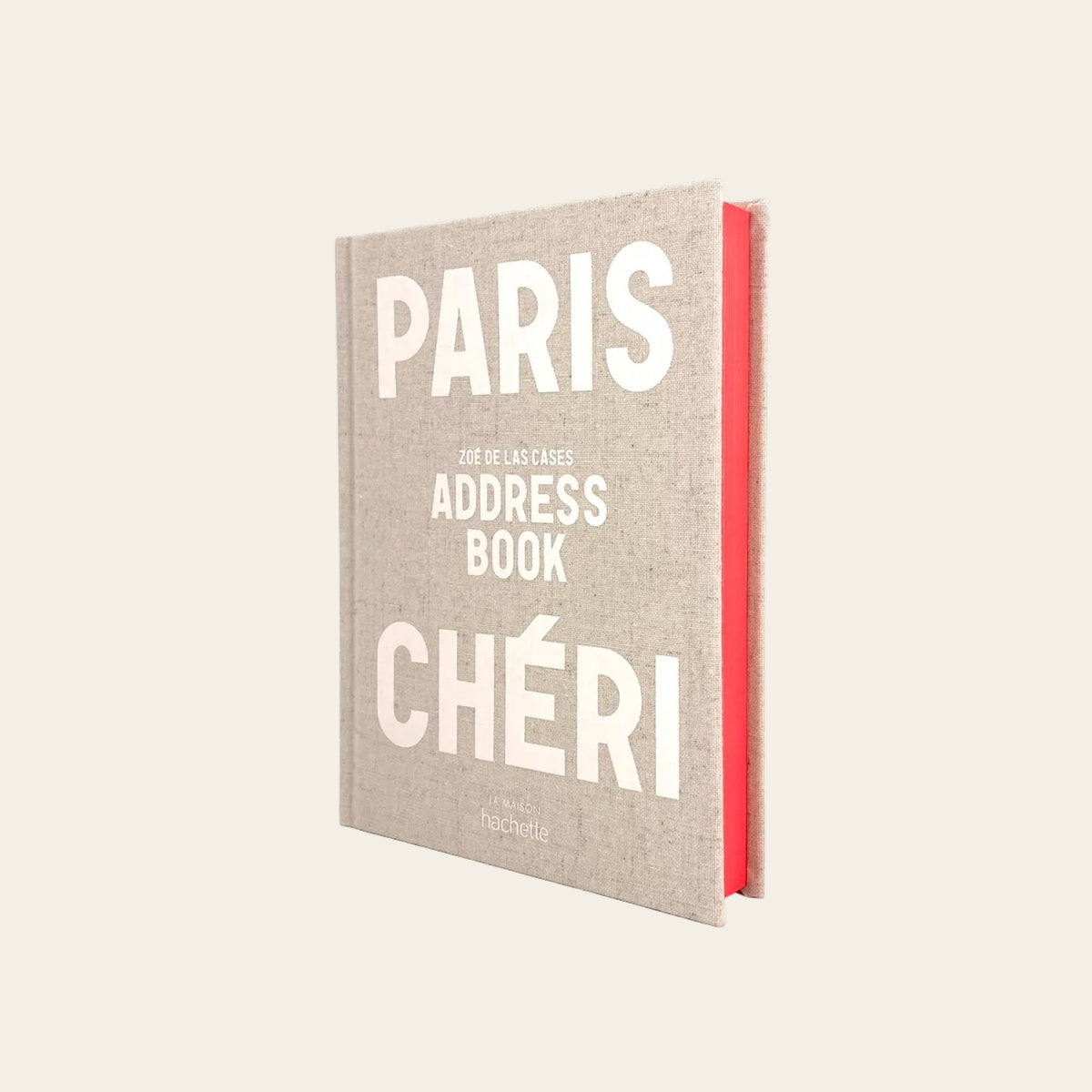 Couverture du livre Paris Chéri Address Book par Zoé de Las Cases chez Hachette