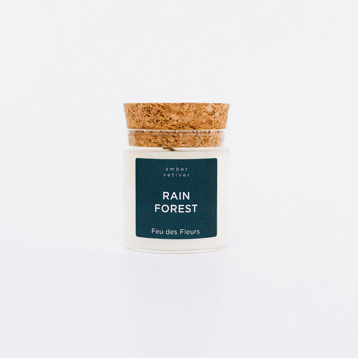 Mini Bougie Parfumée Rain Forest 50 g - Feu des Fleurs