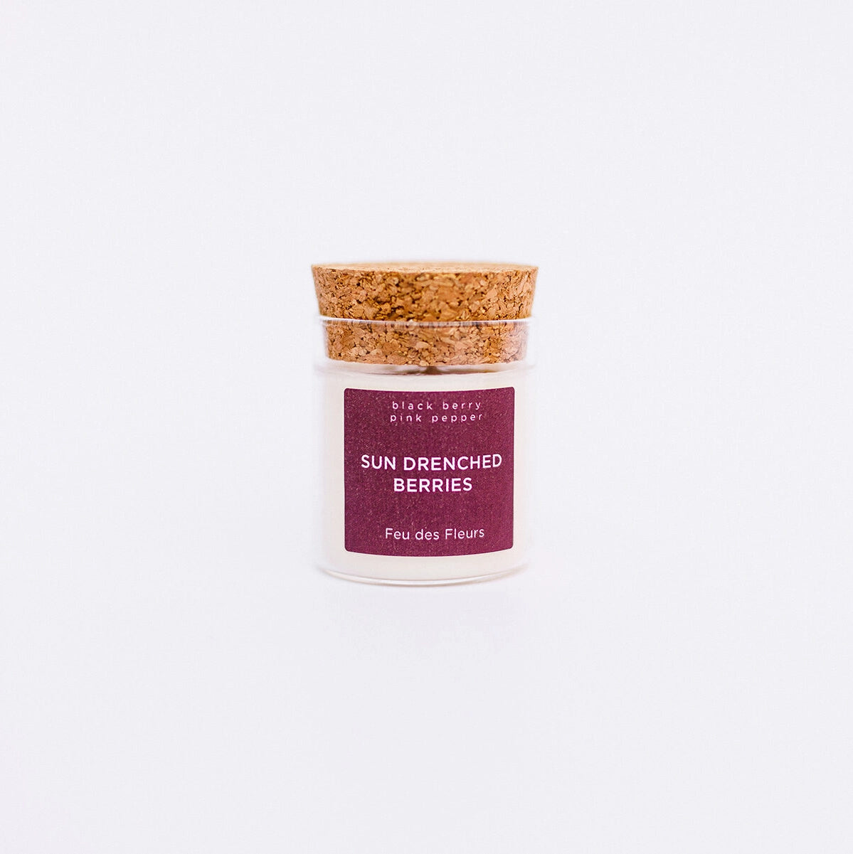 Mini Bougie Parfumée Sun Drenched Berries 50 g - Feu des Fleurs