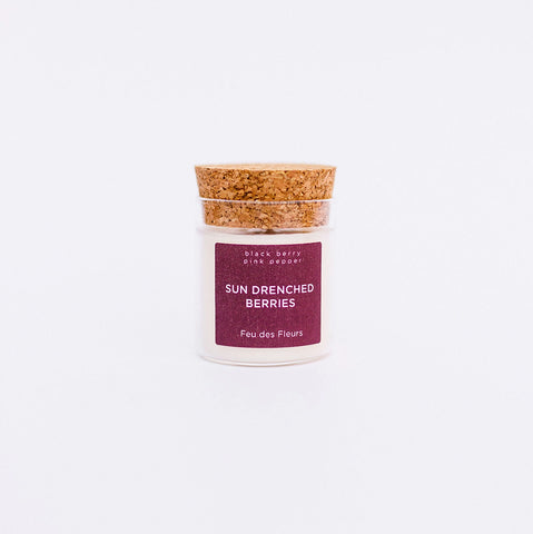 Mini Bougie Parfumée Sun Drenched Berries 50 g - Feu des Fleurs