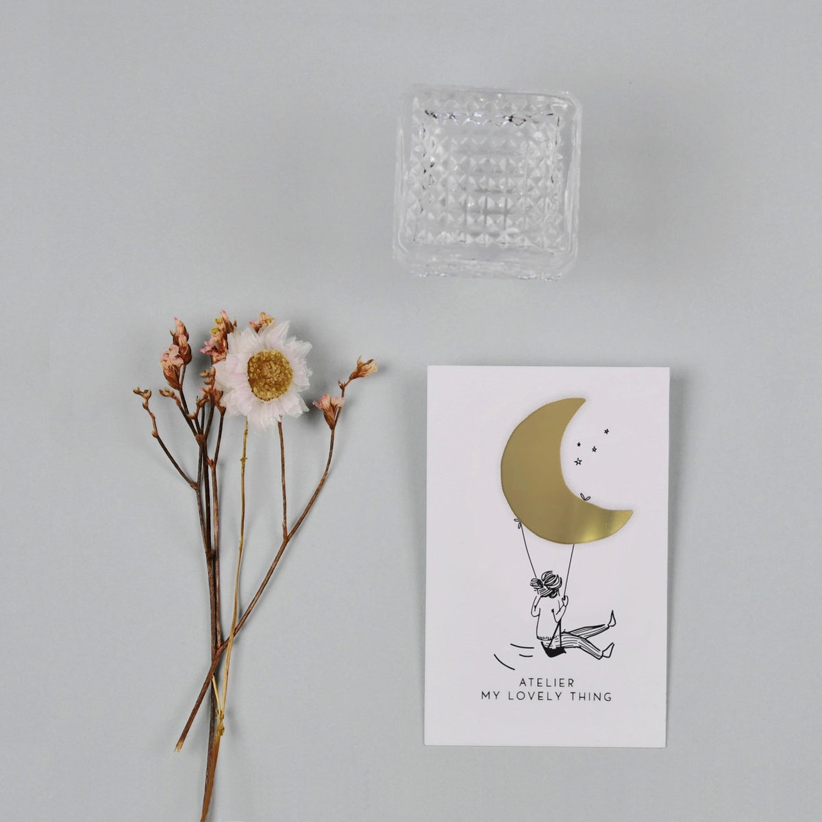 Pin's en Laiton Lune - My Lovely Thing