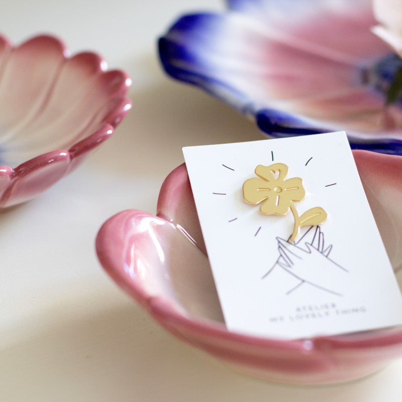 Pin's en Laiton Trèfle - My Lovely Thing
