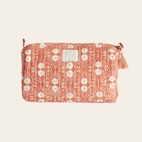 Trousse de Toilette Fleurs Indiennes Gypsies Auburn - Bonheur Du Jour Paris