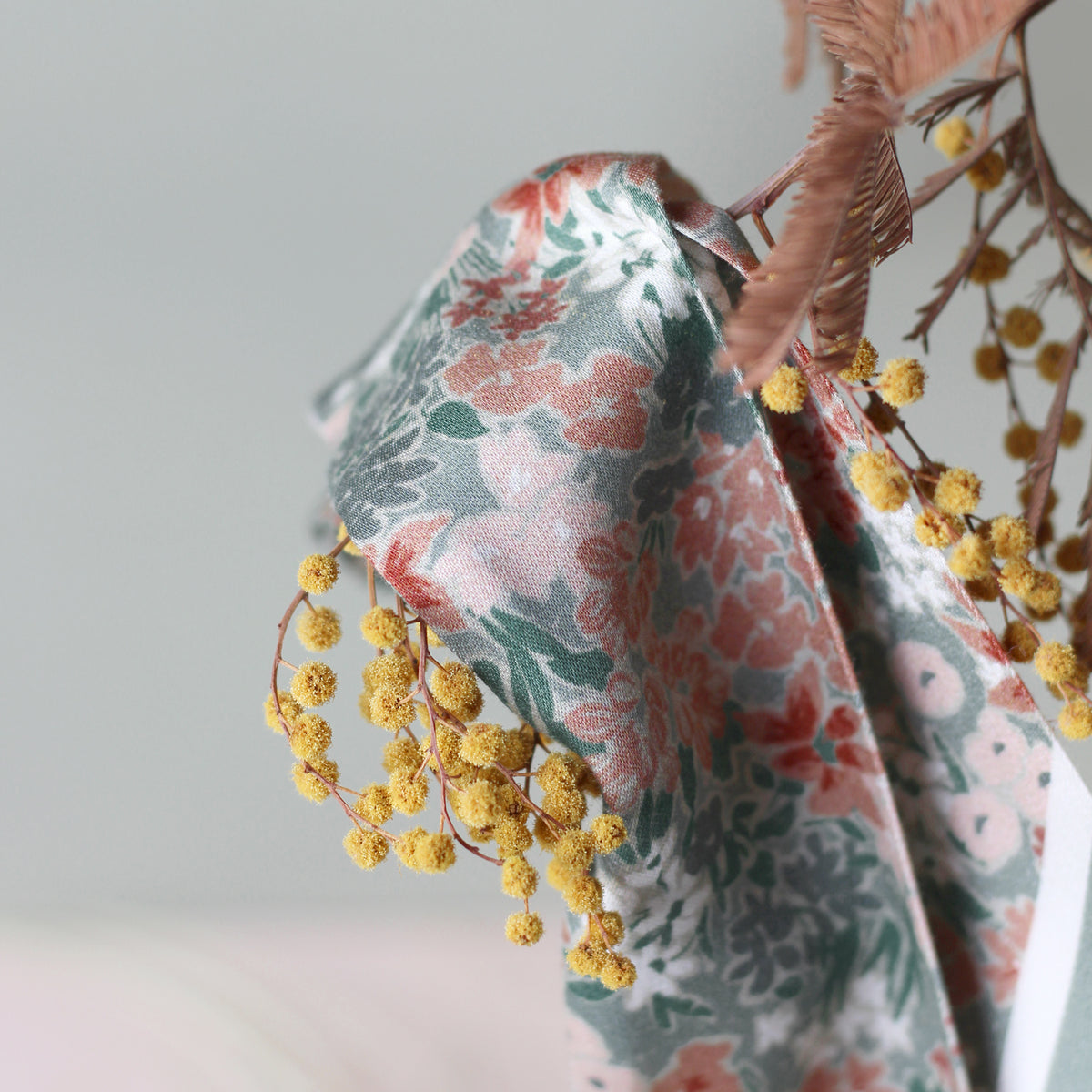 Kit de Couture Foulard à nouer fleurs Prairie La Maison Naïve