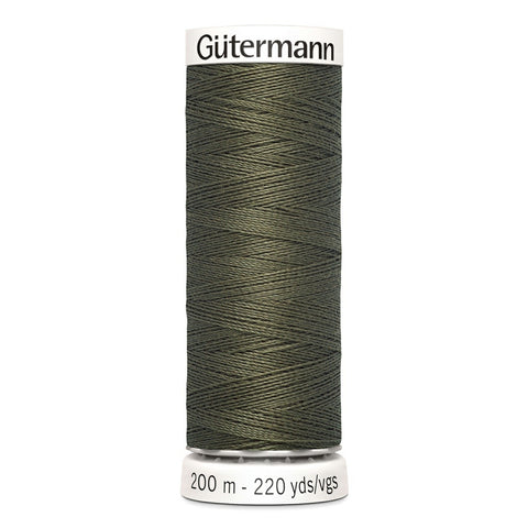 Fil Polyester Gütermann 200 m couleur Olive 676