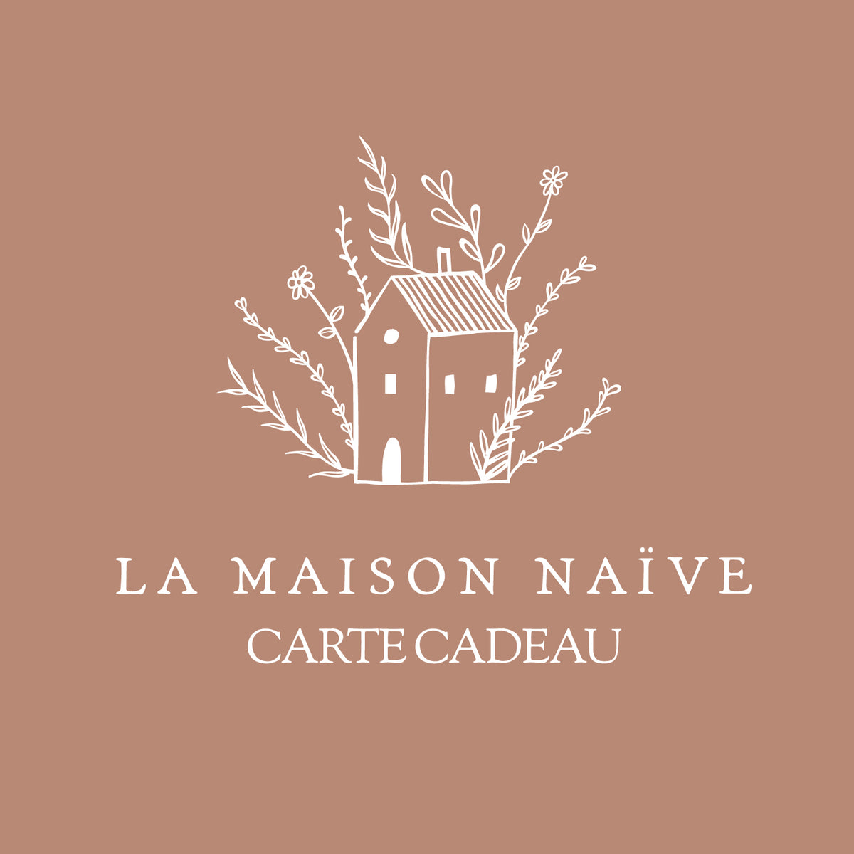 Carte Cadeau La Maison Naïve : couture, tissus, décoration, mercerie, accessoires